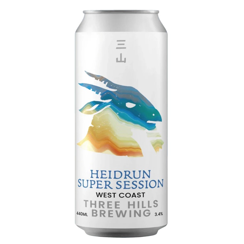 Three Hills Heidrun Super Session: West Coast Edition 440ml (3.4%)