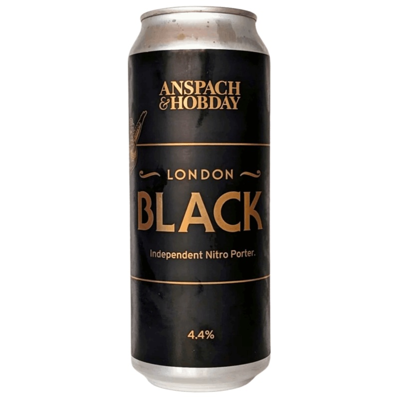 Anspach & Hobday London Black Independent Nitro Porter 473ml (4.4%)