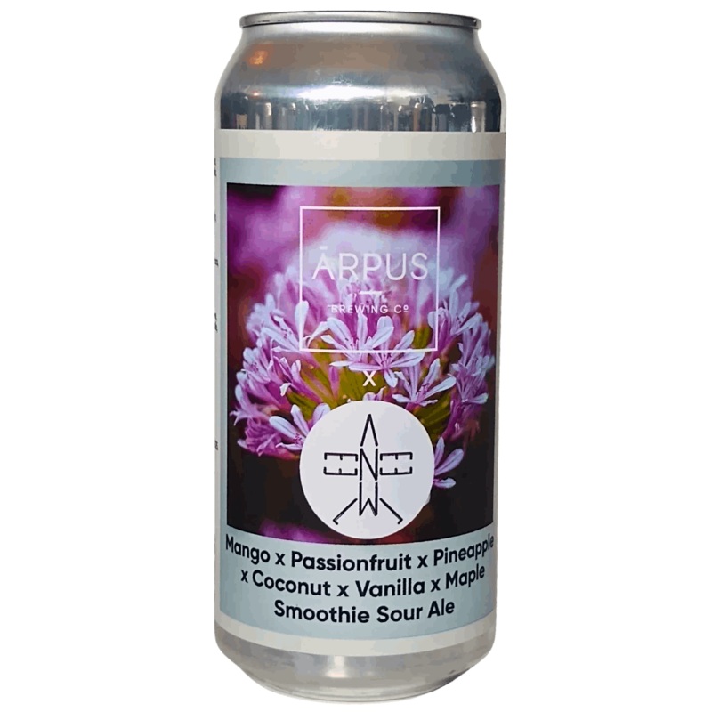 Arpus Elmeleven Mango x Passionfruit x Pineapple X Coconut x Vanilla x Maple Smoothie Sour Ale 440ml (4.5%)