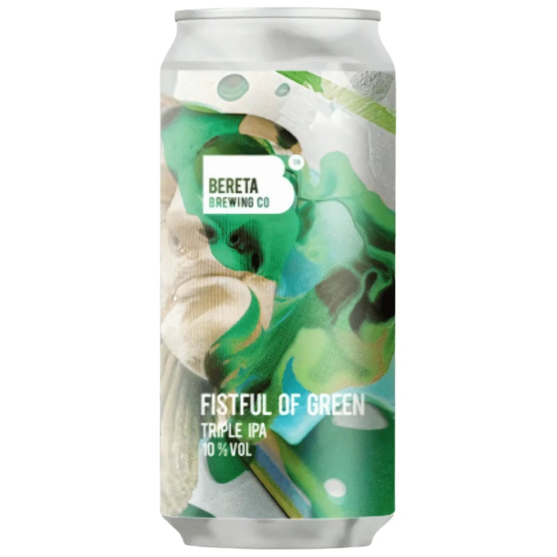 Bereta Fistful of Green Triple IPA 440ml (10%)
