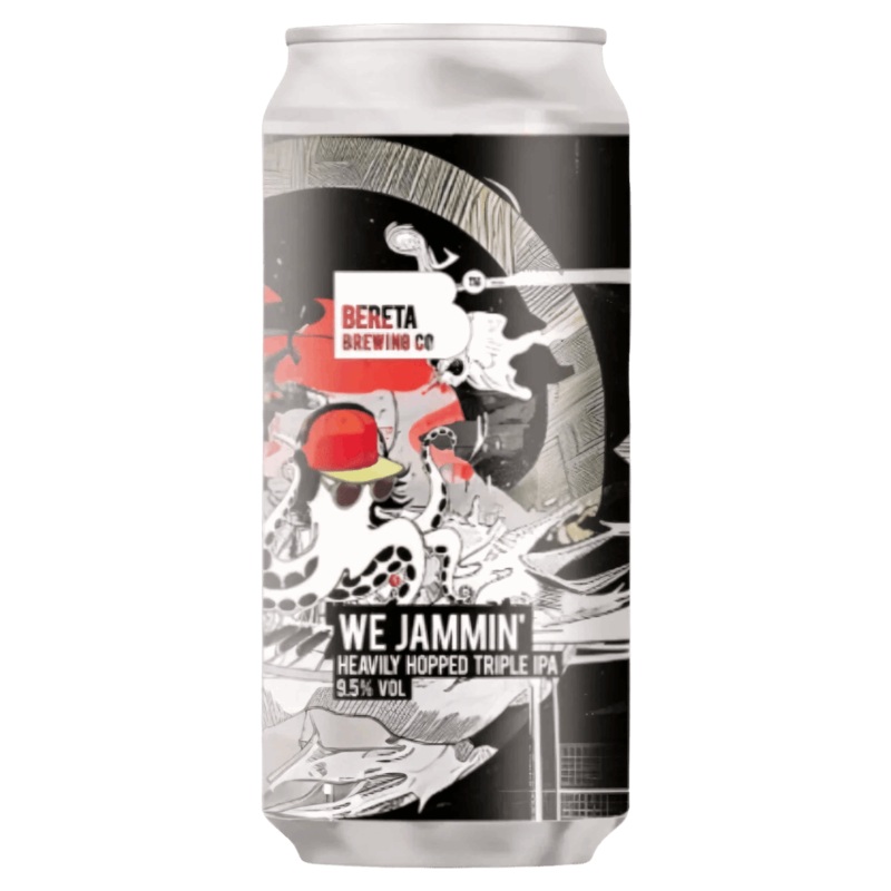 Bereta We Jammin Heavily Hopped Triple IPA 440ml (9.5%)