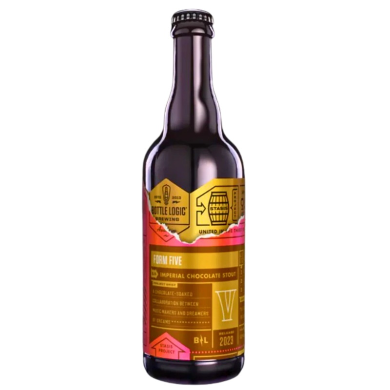 Bottle Logic x Weathered Souls Collab Form Five (2023) Imperial Chocolate Stout 500ml (14.3%)