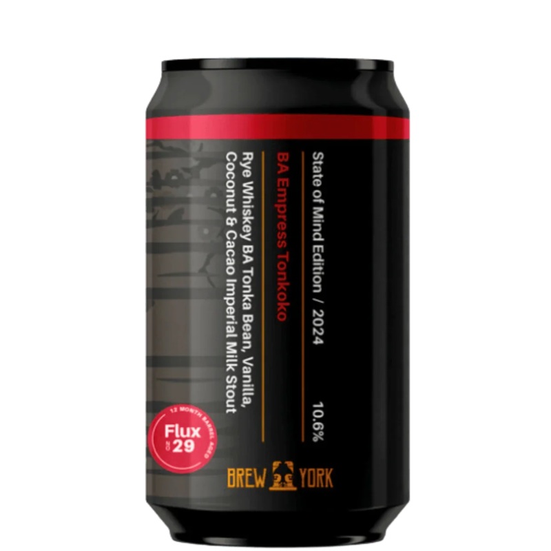 Brew York BA Rye Whiskey Empress Tonkoko Rye Whiskey BA Imperial Milk Stout 330ml (10.6%)
