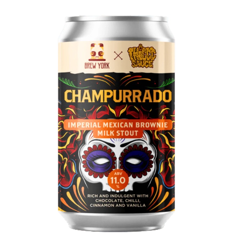 Brew York Champurrado Imperial Mexican Brownie Milk Stout 330ml (11%)