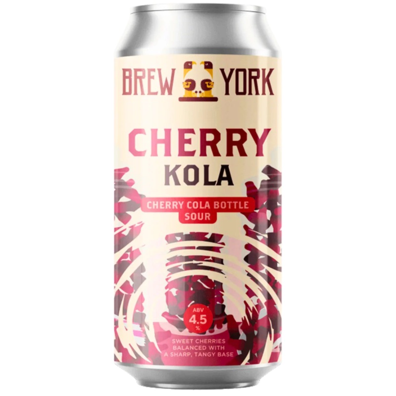 Brew York Cherry Kola Cherry Cola Bottle Sour 440ml (4.5%)