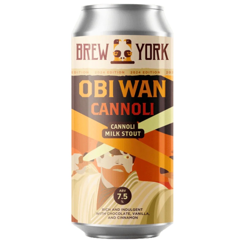 Brew York Obi Wan Cannoli 2024 Milk Stout 440ml (7.5%)