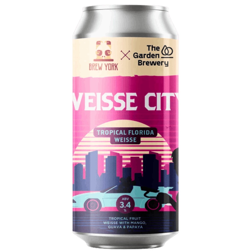 Brew York Weisse City Sour – Garden Brewery Collab 440ml (3.4%)