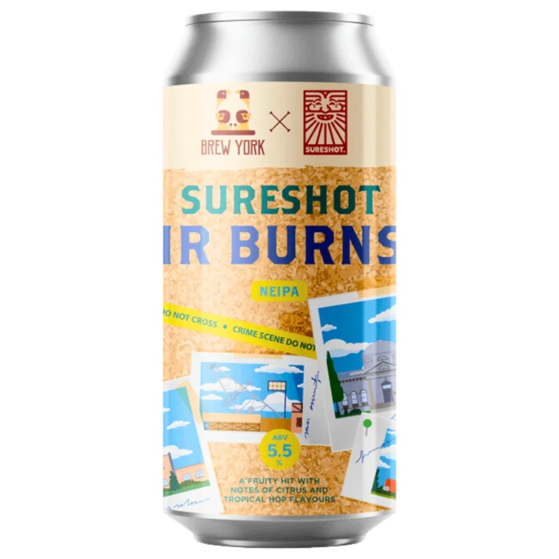 Brew York x Sureshot Collab Mr Burns NEIPA 440ml (5.5%)