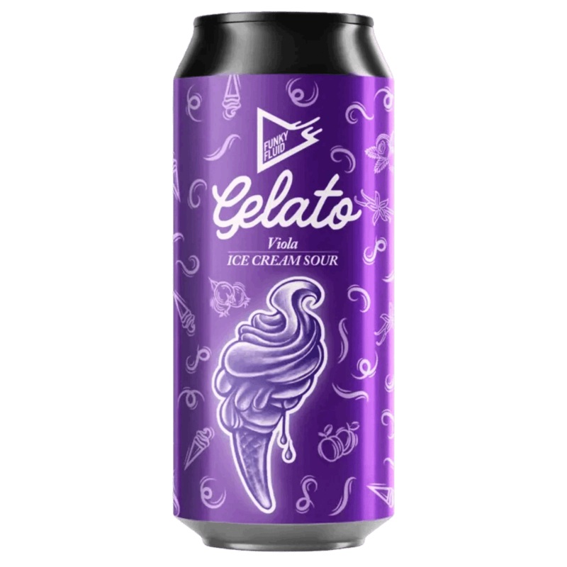 Funky Fluid Gelato: Viola Ice Cream Sour 500ml (5.5%)