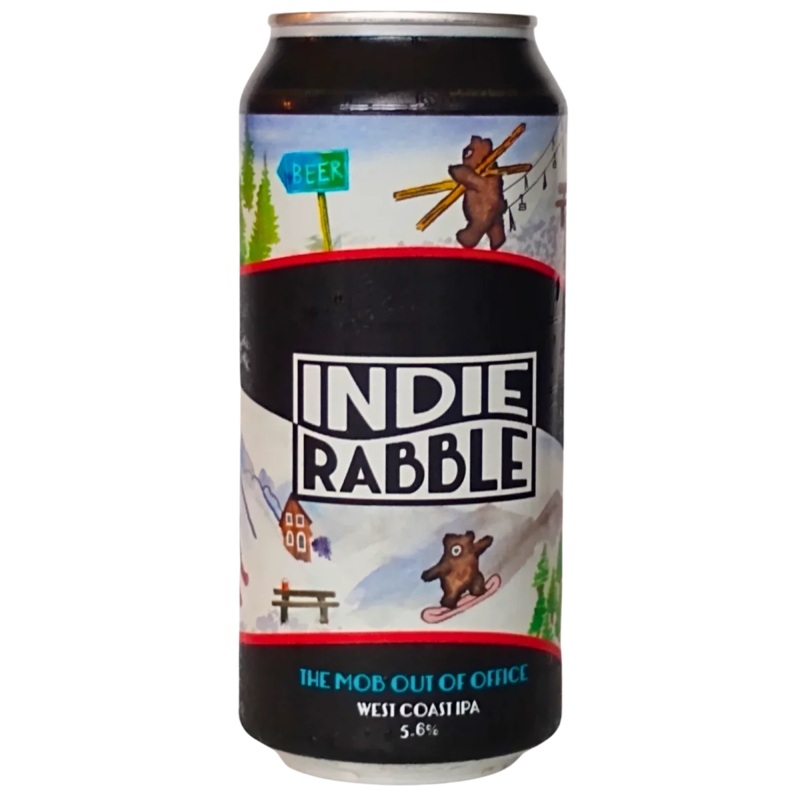 Indie Rabble The Mob Out Of Office West Coast IPA 440ml (5.6%)