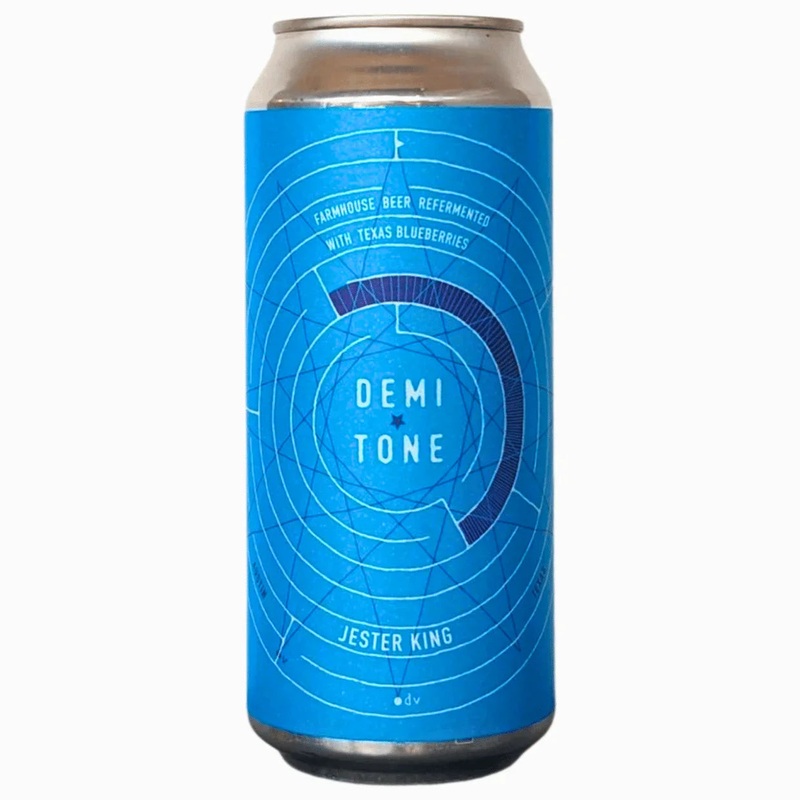 Jester King Demitone Batch #5 Farmhouse Beer Refermented With Texas Blueberries 440ml (5%)