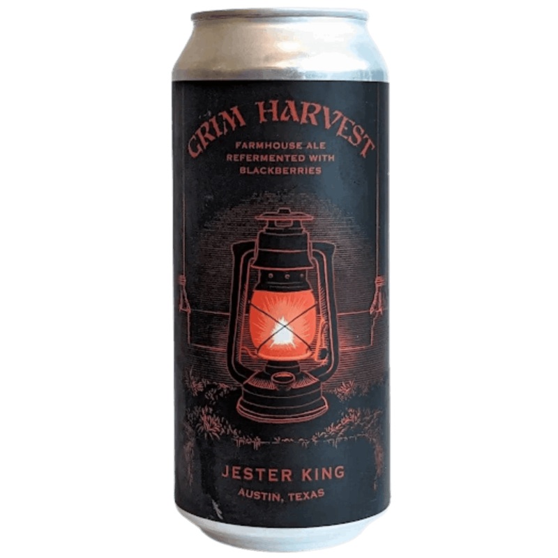 Jester King Grim Harvest Farmhouse Ale with Blackberries 473ml (5.8%)