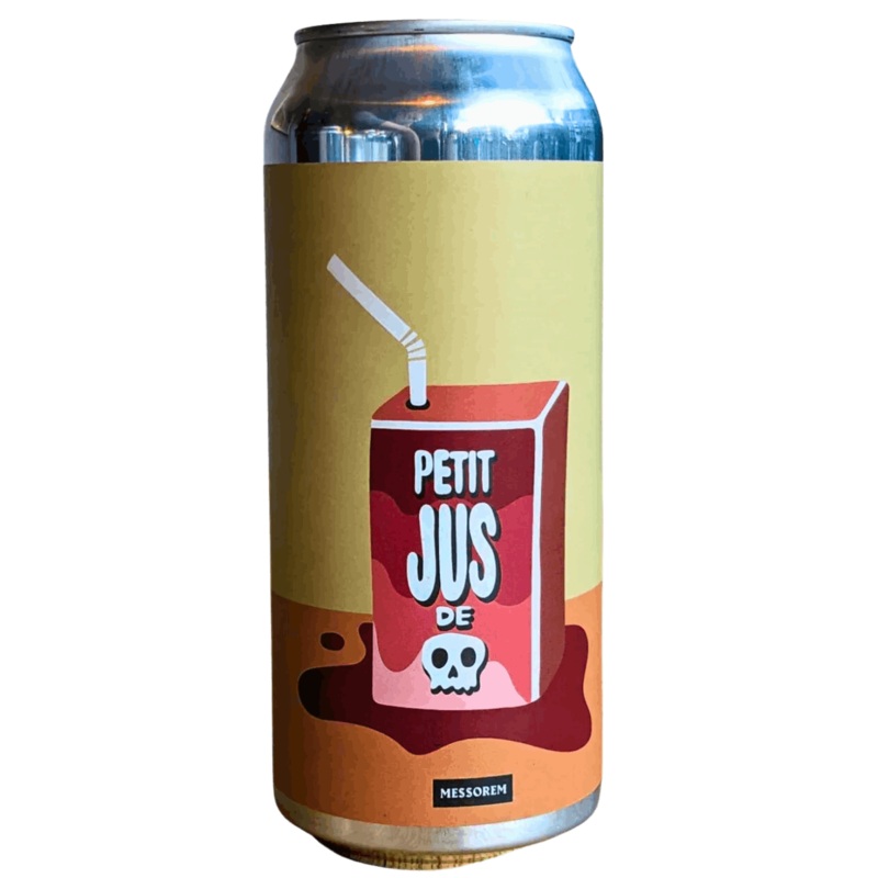 Messorem Petit Jus De Mort : Strawberry Apricot Raspberry Vanilla Fruit Smoothie Sour 473ml (6%)