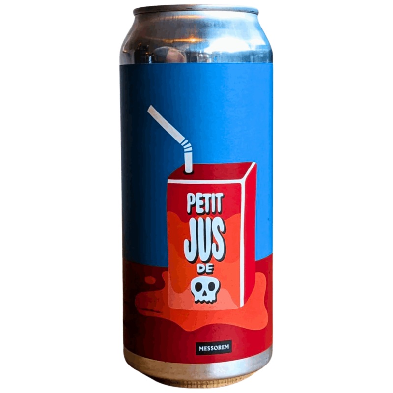 Messorem Petit Jus De Mort : Strawberry Raspberry Blueberry Fruit Smoothie Sour 473ml (6%)
