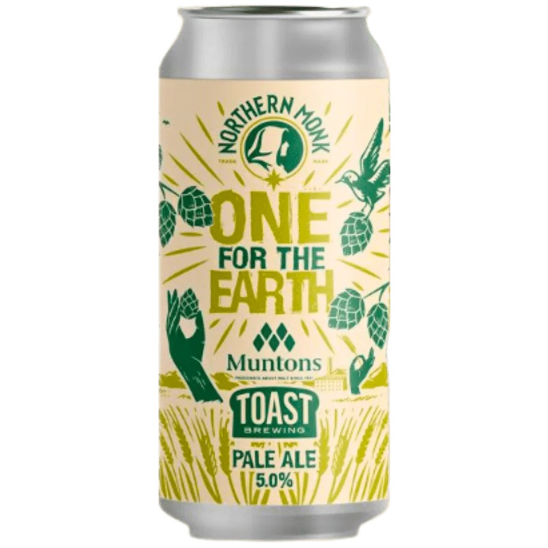 Northern Monk One For The Earth – Toast Collab Pale Ale 440ml (5%)