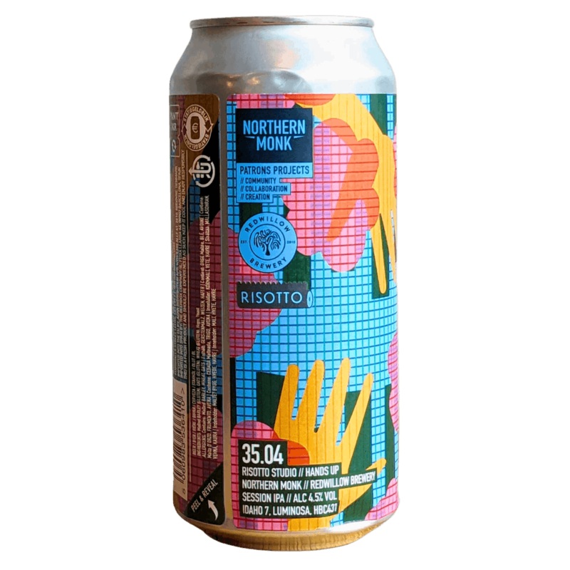 Northern Monk Patrons Project 35.04 // Hands Up // RedWillow Brewery // Session IPA 440ml (4.5%)