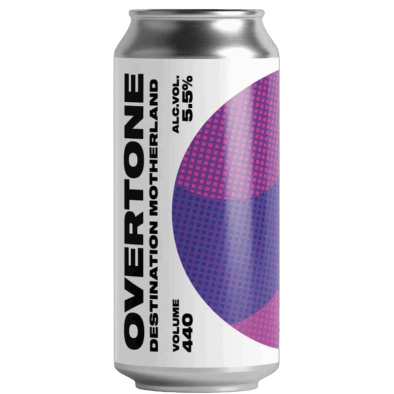 Overtone Destination Motherland Blackberry and Raspberry Gose 440ml (5.5%)