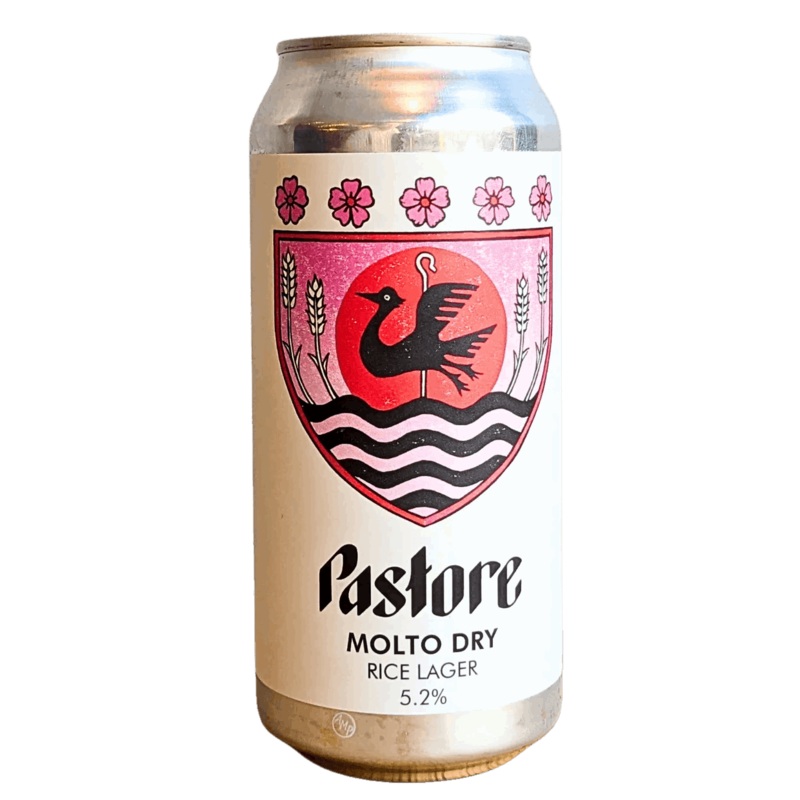 Pastore Molto Dry Rice Lager 440ml (5.2%)