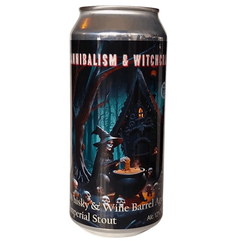 Sinnister Brew Cannibalism & Witchcraft Imperial Stout 440ml (12%)