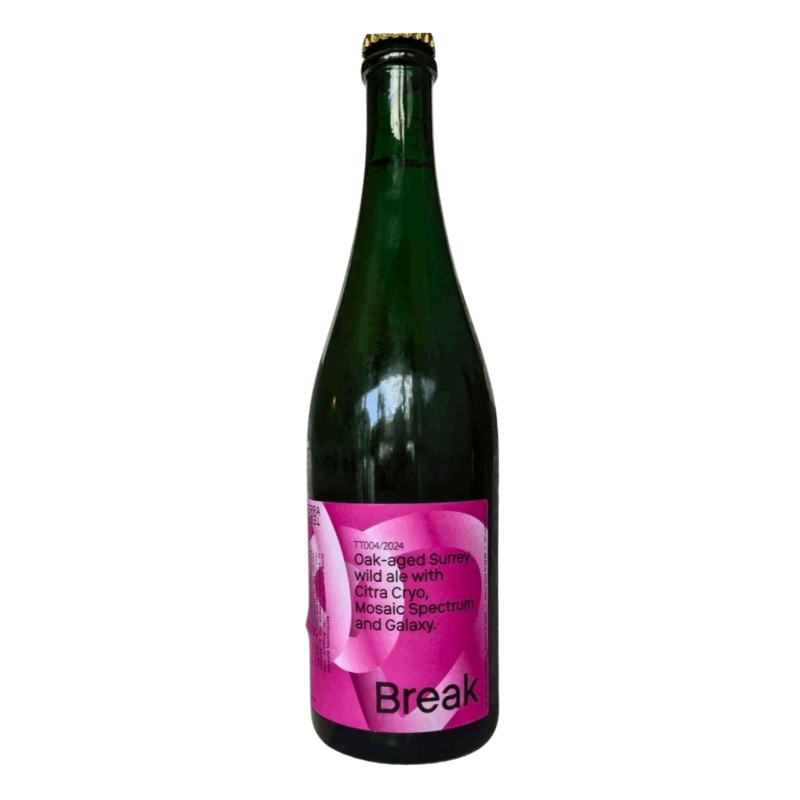 Terra Tempo Break Oak aged Surrey wild ale with Citra cryo Mosaic Spectrum and Galaxy 750ml (5%)