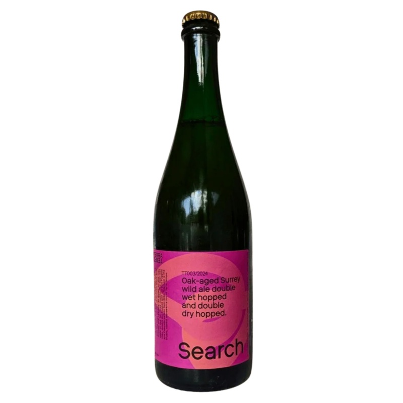 Terra Tempo Search Oak aged Surrey Wild Ale double wet hopped and double dry hopped 750ml (5%)