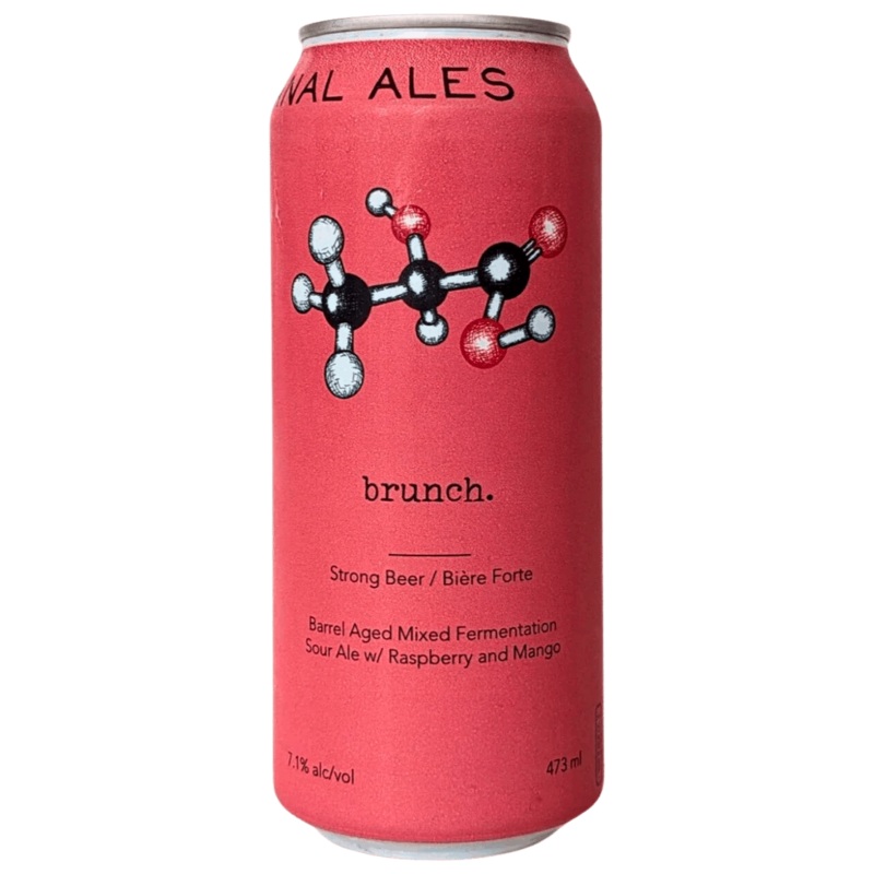 Trial & Ale Brunch Barrel Aged Mixed Fermentation Sour Ale with Raspberry & Mango 473ml (7.1%)