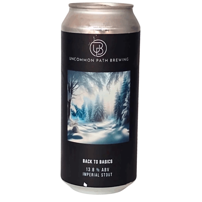 Uncommon Path Back to Basics Peanut & Vanilla Imperial Stout 473ml (13.8%)