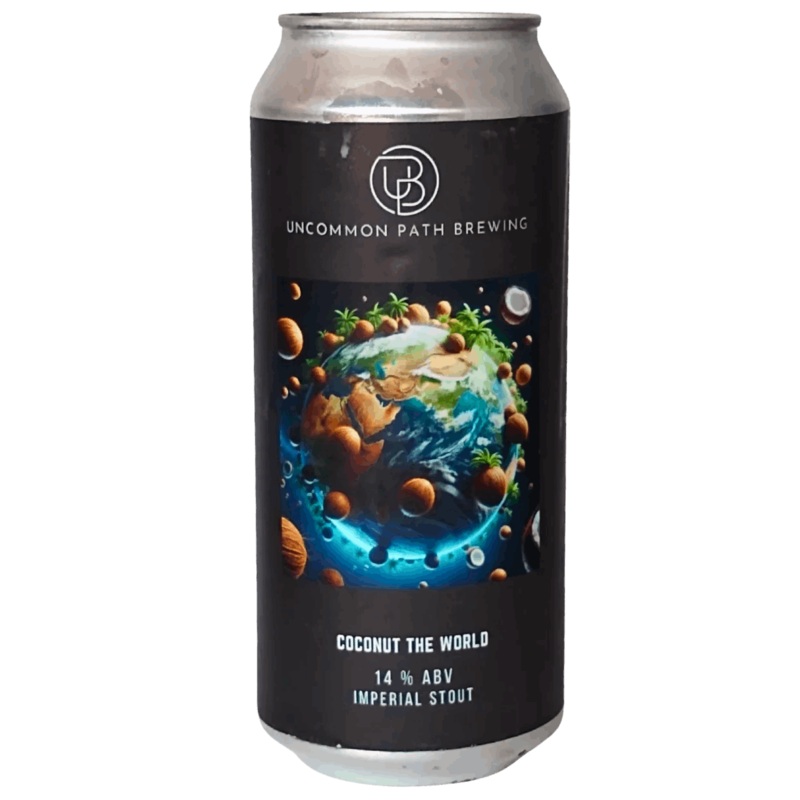 Uncommon Path Coconut the World Coconut & Vanilla Imperial Stout 473ml (14%)