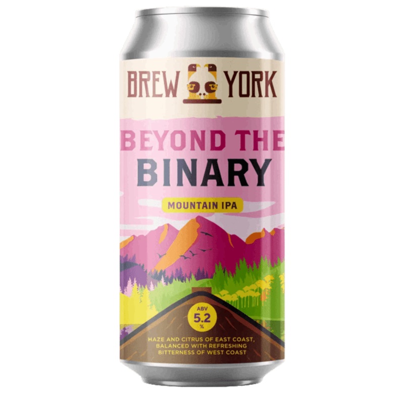 Brew York Beyond The Binary Mountain IPA 440ml (5.2%)
