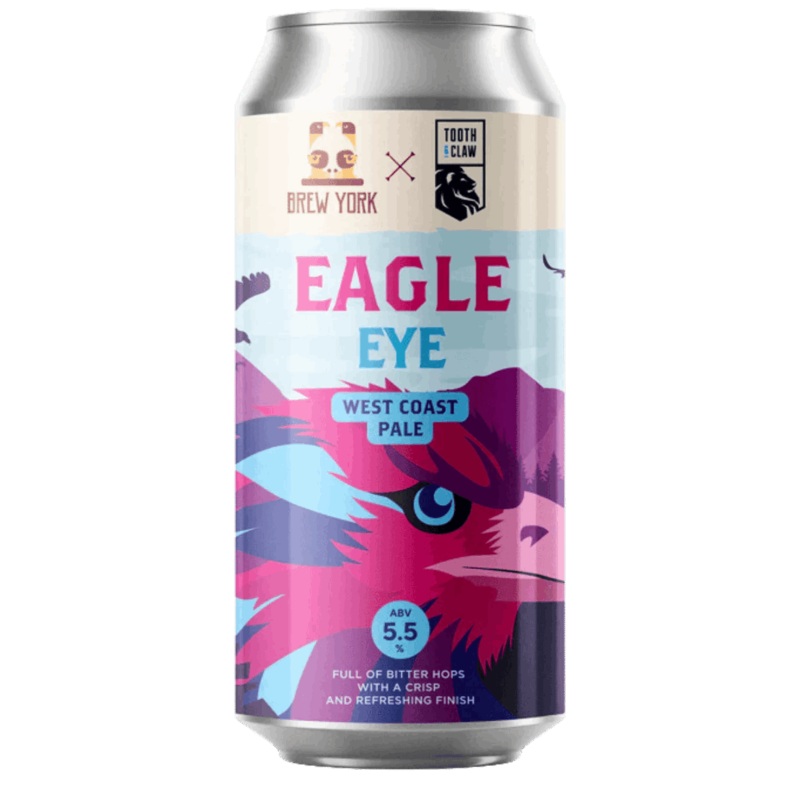 Brew York Eagle Eye West Coast Pale 440ml (5.5%)