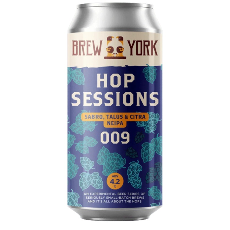 Brew York Hop Sessions 009 Sabro, Talus & Citra NEIPA 440ml (4.2%)