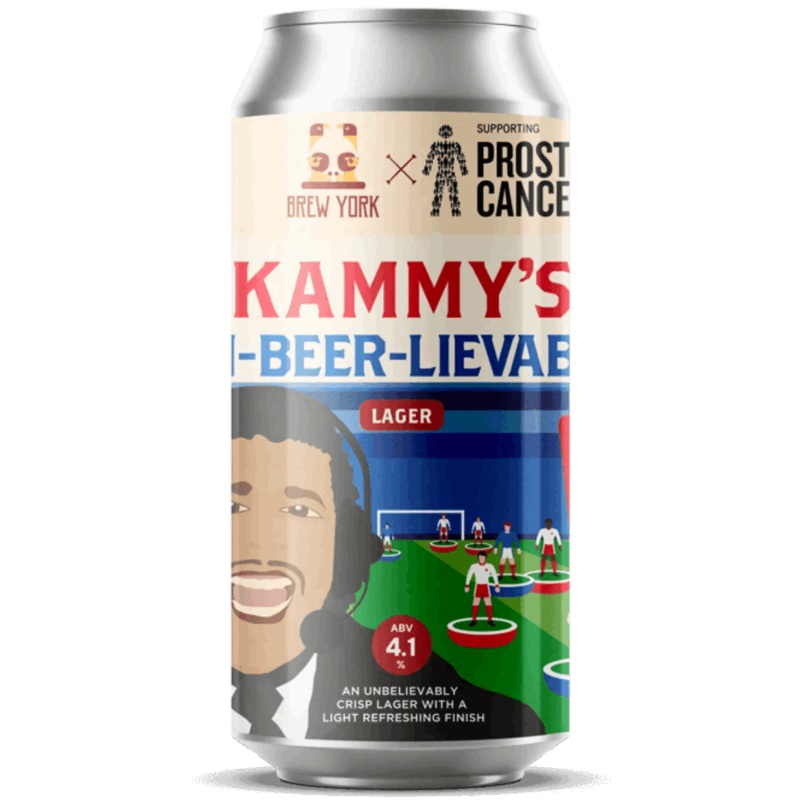 Brew York Kammy’s UnBEERlievable Lager 440ml (4.1%)