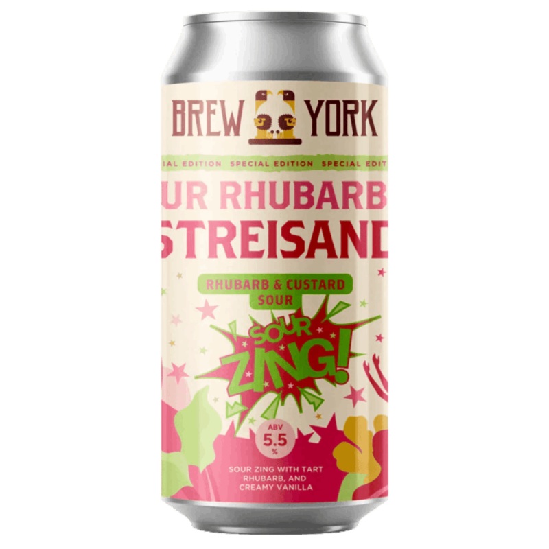Brew York Rhubarbra Streisand Sour 440ml (5.5%)