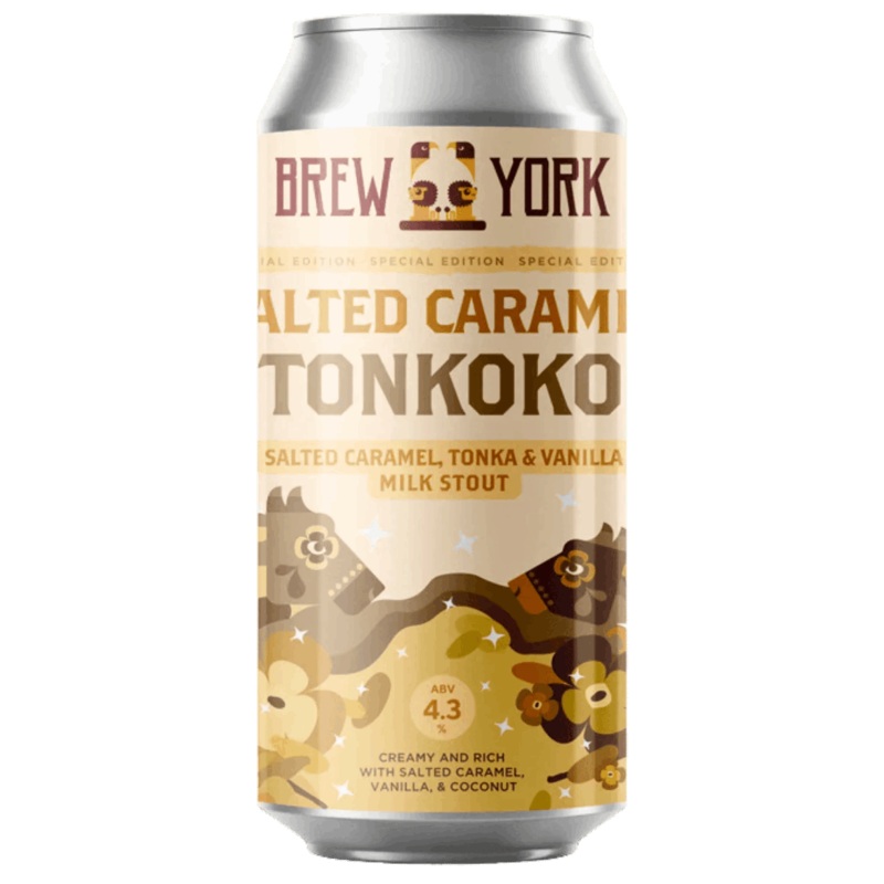 Brew York Salted Caramel Tonkoko Milk Stout 440ml (4.3%)