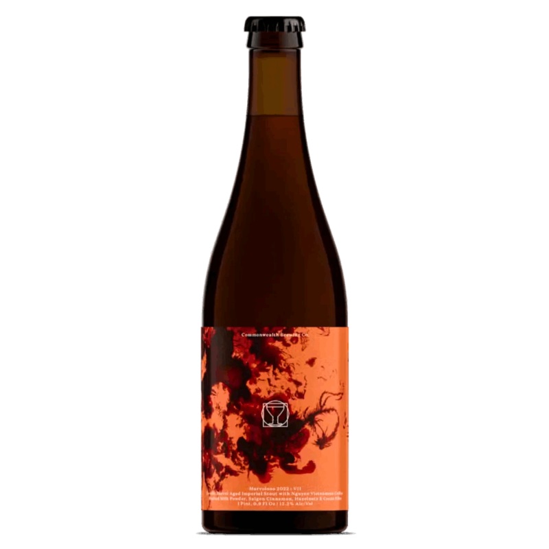 Commonwealth Marvoloso 2022: V11 Double Barrel Aged Imperial Stout 500ml (12.2%)