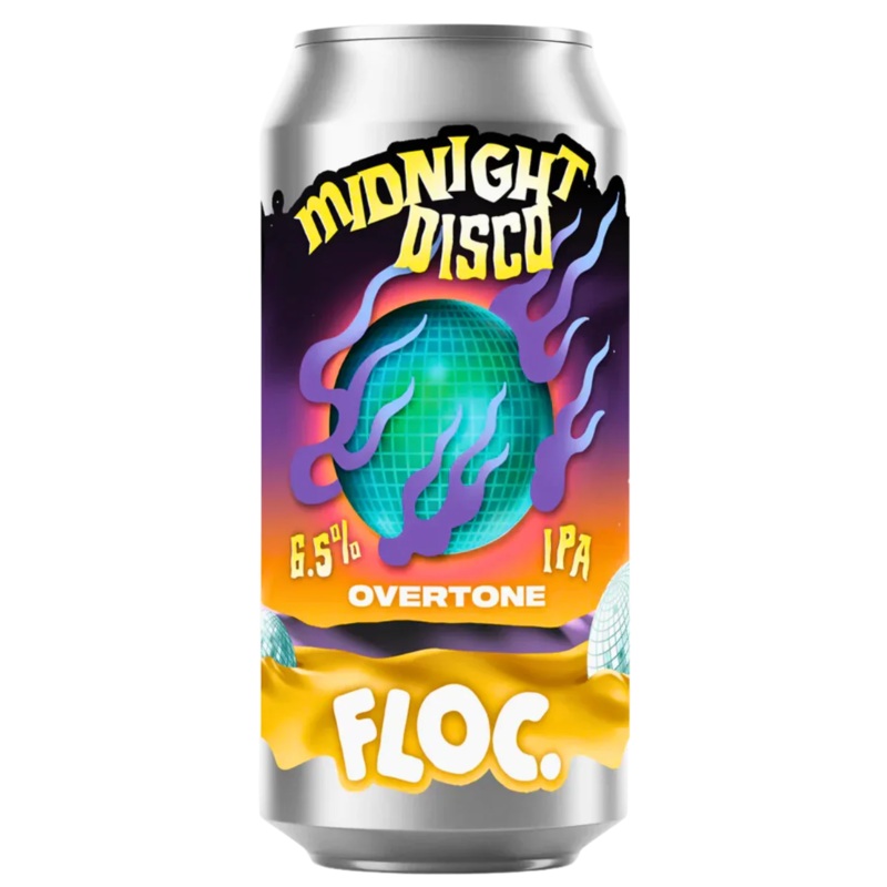 Floc x Overtone Collab – Midnight Disco IPA 440ml (6.5%)