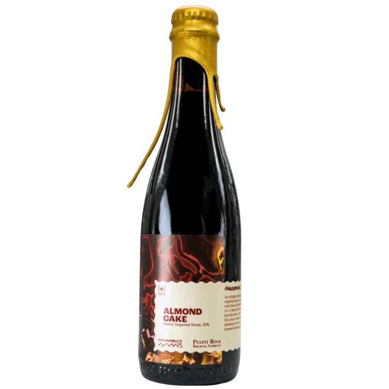 Lervig Rackhouse Almond Cake (x Pulpit Rock) BA Imperial Pastry Stout 375ml (12%)