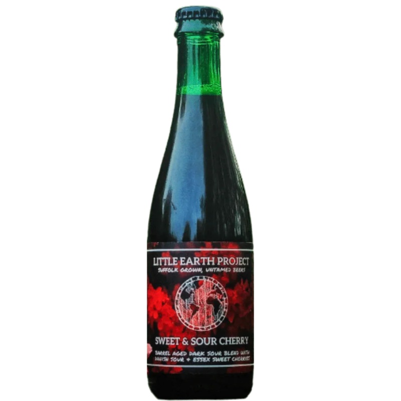 Little Earth Sweet & Sour Cherry Barrel Aged Sour Blend With Danish Sour & Essex Sweet Cherries 375ml (8.3%)