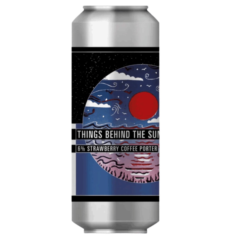 Makemake Things Behind the Sun Strawberries & Cream Coffee Porter 500ml (6%)