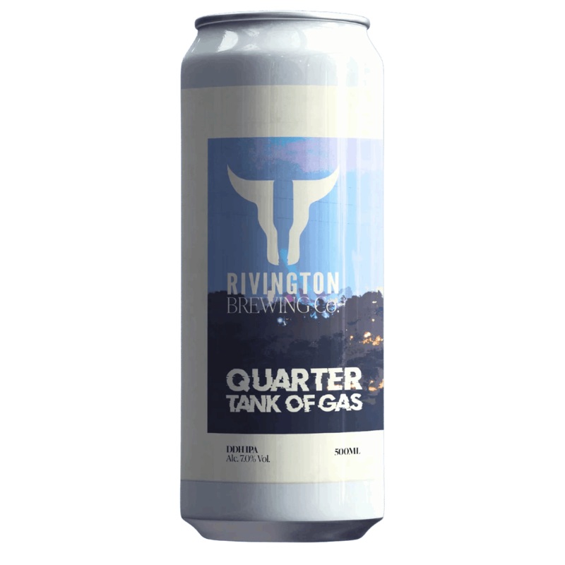 Rivington Quarter Tank of Gas DDH IPA 500ml (7%)