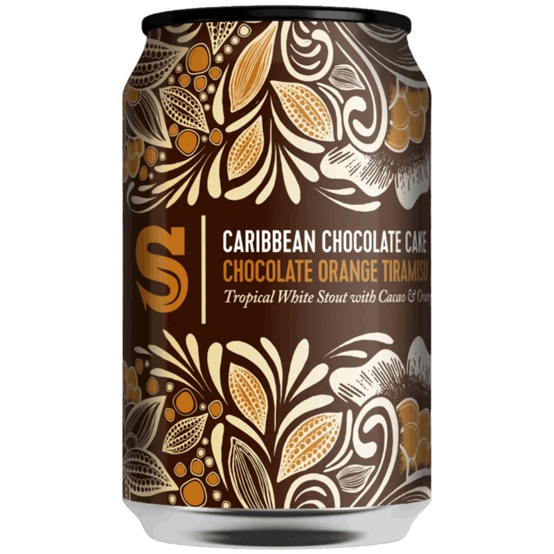 Siren Caribbean Chocolate Cake 2024 – Chocolate Orange Tiramisu Imperial Stout 330ml (8.4%)