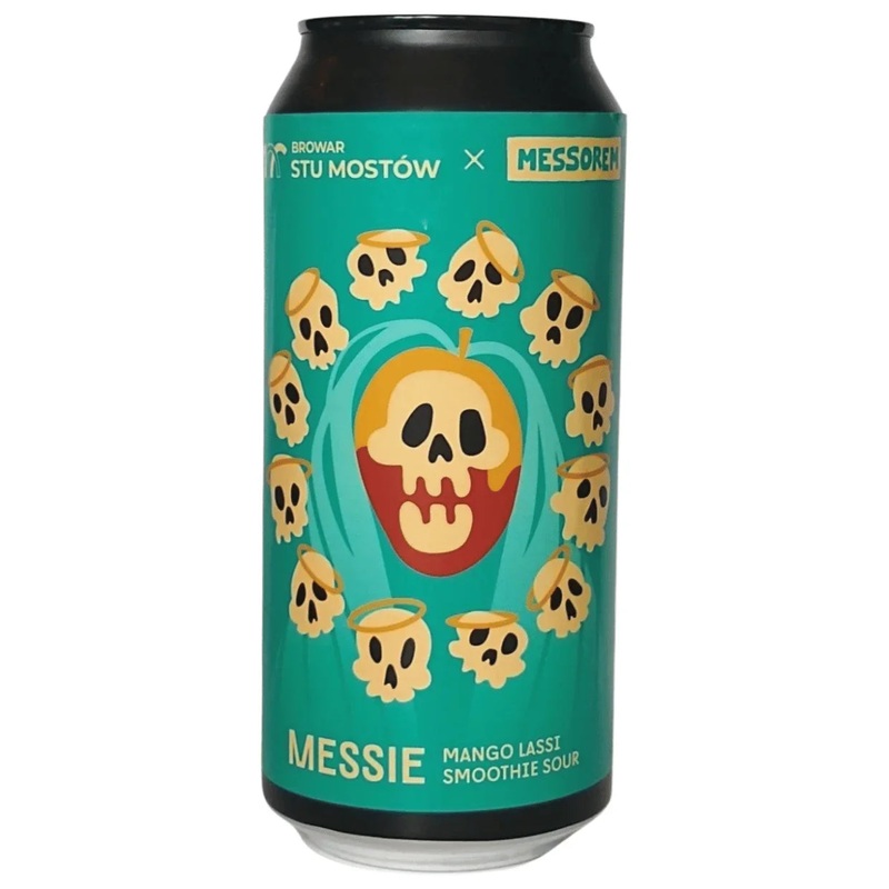 Stu Mostow MESSIE x Messorum Collab Mango Lassi Smoothie Sour 440ml (6%)