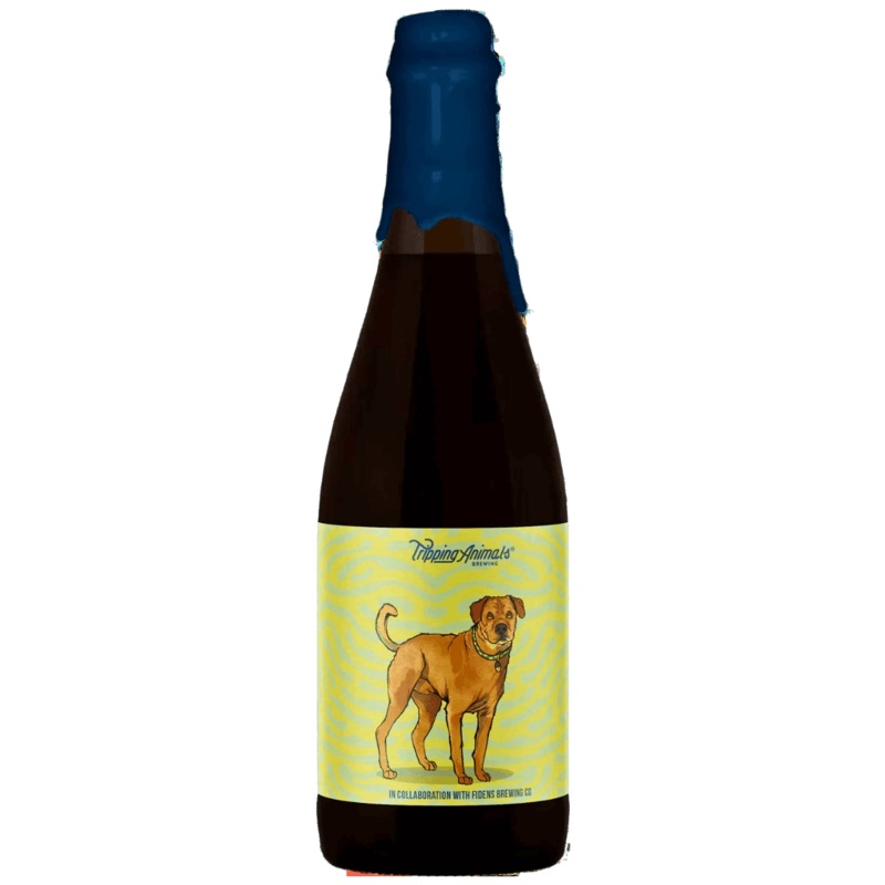 Tripping Animals Chance – Fidens Collab Barrel Aged Imperial Stout with Coconut, Vanilla, Marshmallow, Macadamia Nuts, Graham Cracker, and Coffee 500ml (14%)