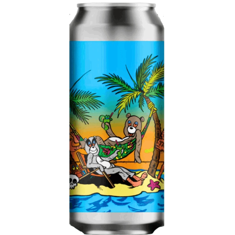 Tripping Animals Tranquilo y Tropical – J.Wakefield Collab Sour Ale With Lulo, Mangoes, Strawberries and Lactose 474ml (6%)