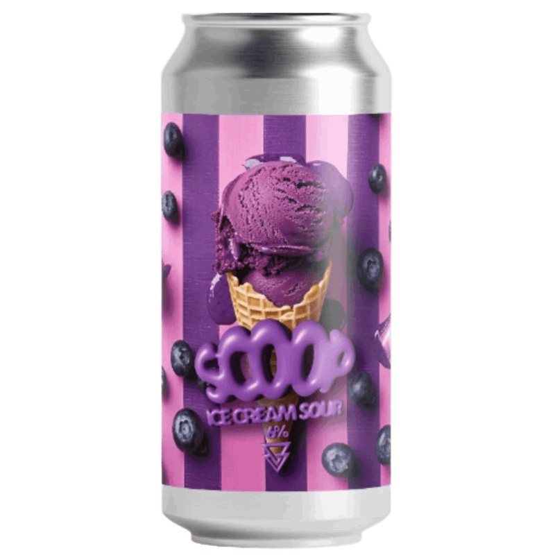 Azvex SCOOP – Chocolate Cherry Ice Cream Sour 440ml (6%)