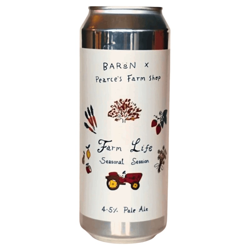 Baron Farm Life v2 West Coast Pale Ale 500ml (4.5%)