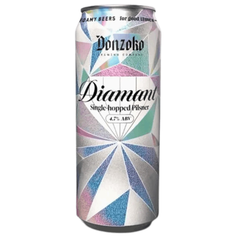 Donzoko Diamant Single Hopped Pilsner 500ml (4.7%)