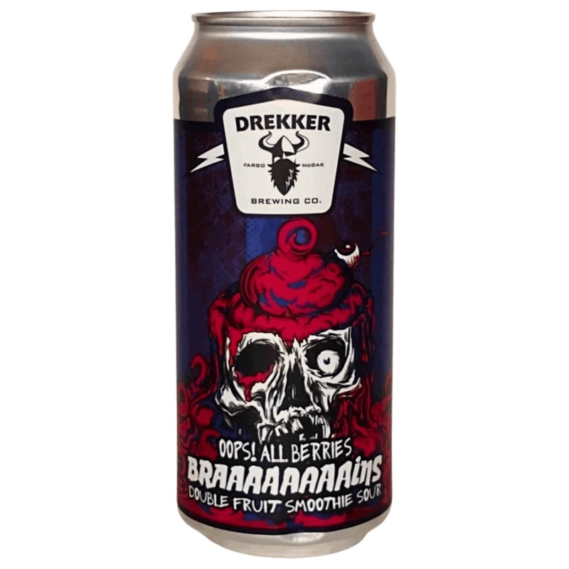 Drekker Braaaaaaaains [Oops! All Berries] Smoothie Sour 473ml (6.9%)