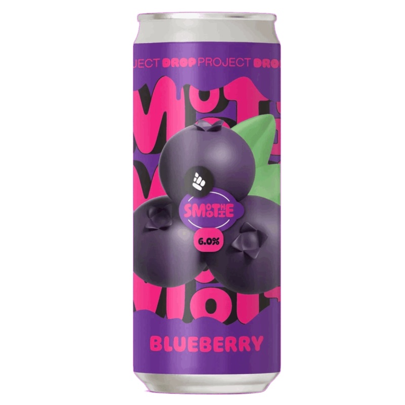 Drop Project Blueberry – Smoothie Sour 330ml (6%)