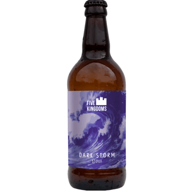 Five Kingdoms Dark Storm Stout 500ml (6.9%)